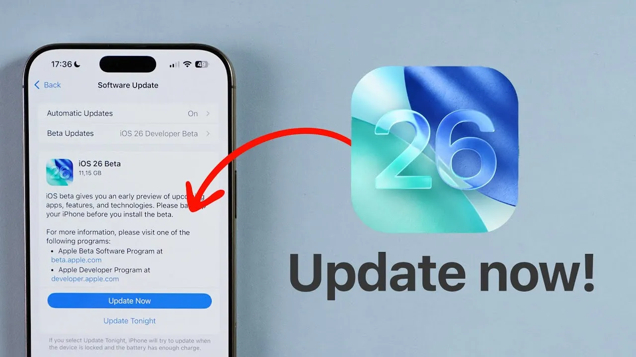 Install iOS 26