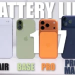 iPhone 17 Battery Test